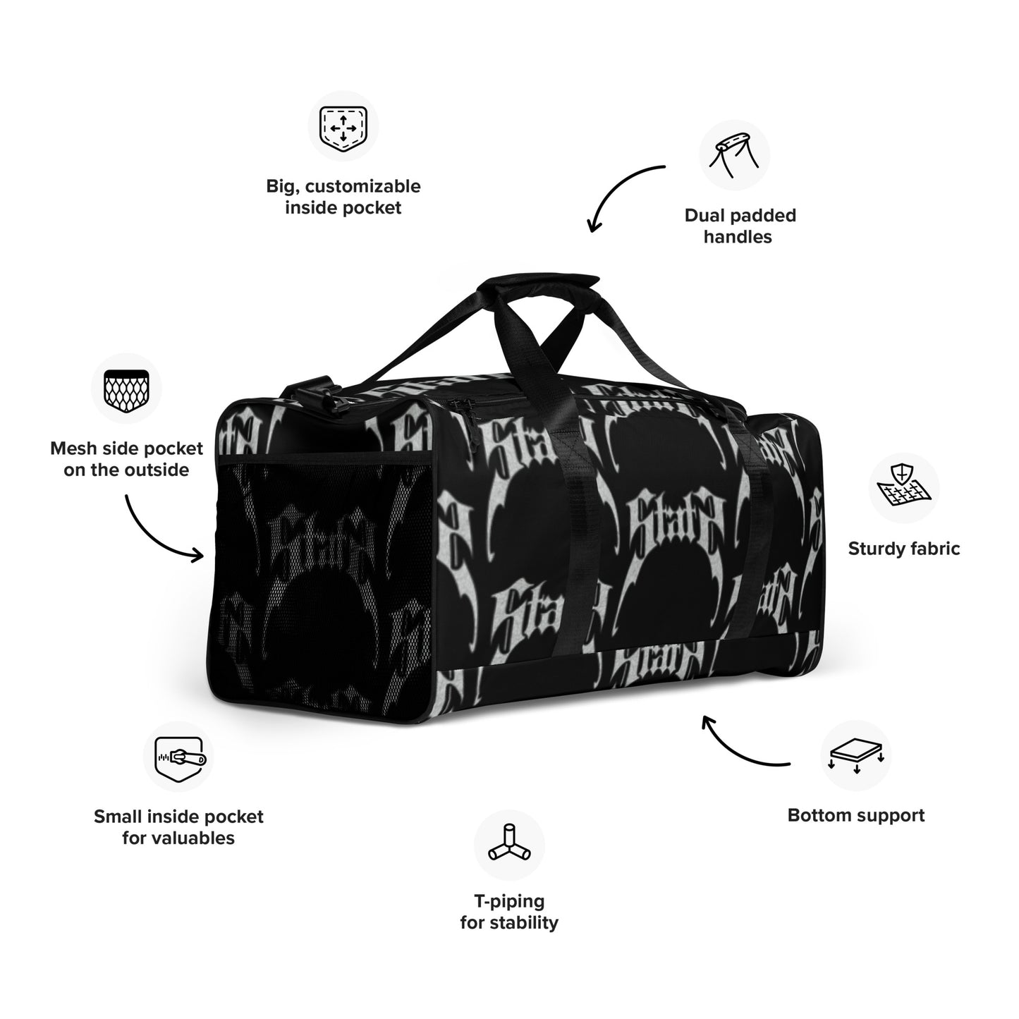 Stats Duffle bag