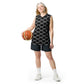 Stats Recycled unisex basketball jersey